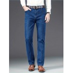 Men's Solid Jeans, F...